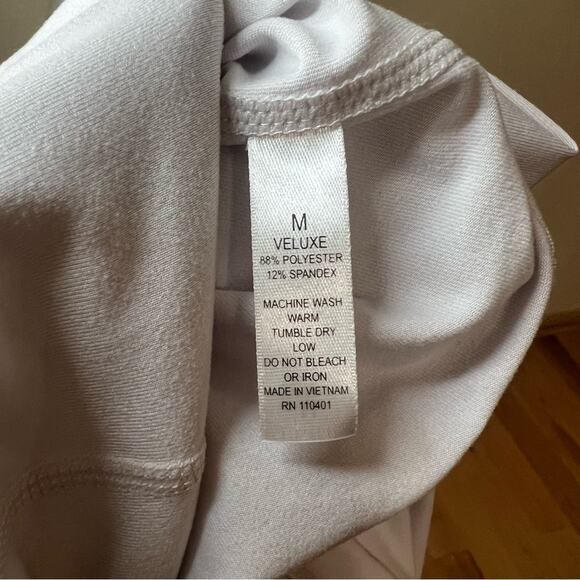 Snow Angel white rainbow quarter zipper long sleeve pullover sweater MEDIUM - Picture 8 of 9